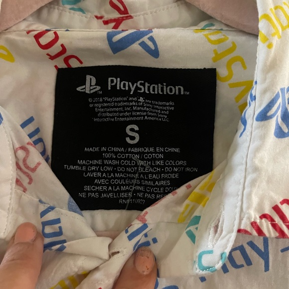 Sony Play Station men’s button up shirt - Picture 2 of 4